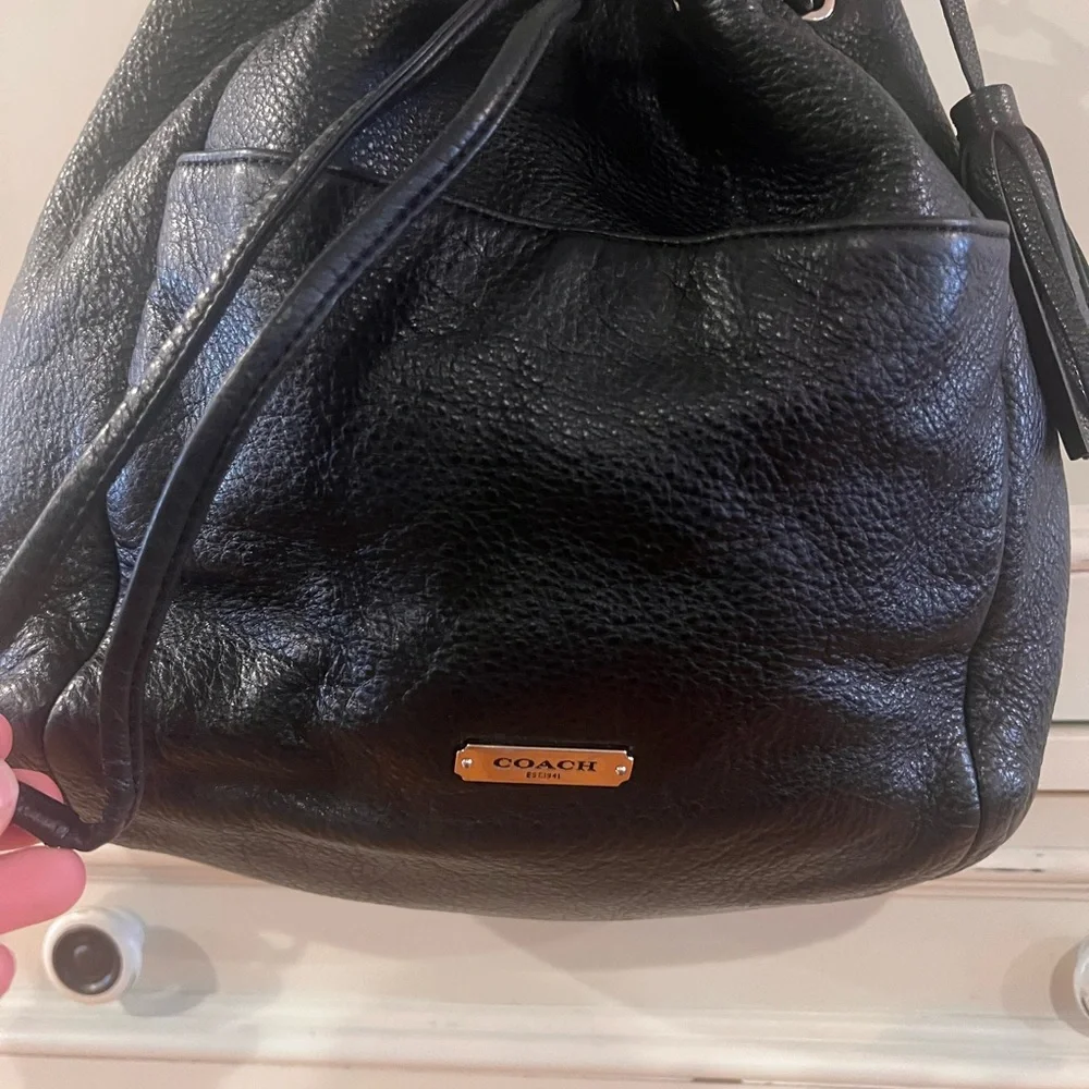 Coach AVERY Pebbled Leather Hobo/Shoulder/ Crossbody Bag - Picture 3 of 9